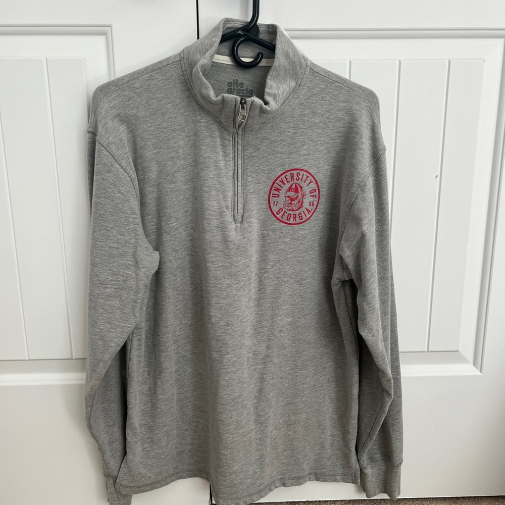 UGA Quarter Zip Pullover